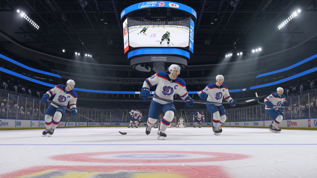 NHL 25 franchise mode forwards dressed as D